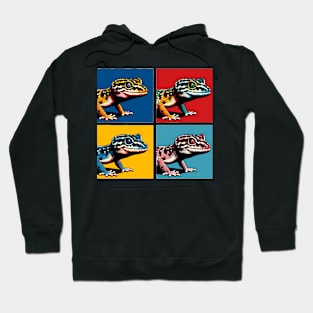 Chinese Cave Gecko Pop Art - Cool Lizard Hoodie